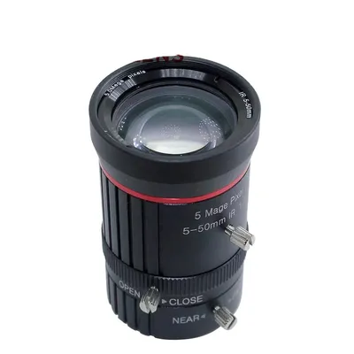 Varifocal lens 6MP Lens 5-50mm CS Mount Auto Iris F1.4 For Industry CCTV IP Camera