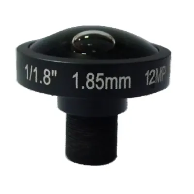 New Product M12*0.5 1.85mm 5.6mm format 12mp F2.0 Ir Correction 185 degree fisheye Cctv Lens