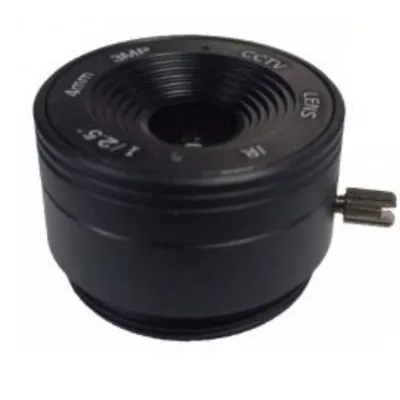 CS-Mount lens with 1/2.5" format 4MM 3MP F1.8 Lens