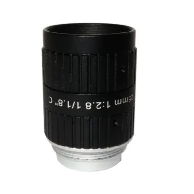 C-Mount FA Lens for Machine Vision with 16mm focal length 6MP F2.8 iris 1/1.8" inch format