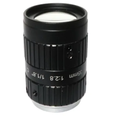 C-Mount FA Lens for Machine Vision with 35mm focal length 3K 6MP F2.8 iris 1/1.8" inch format