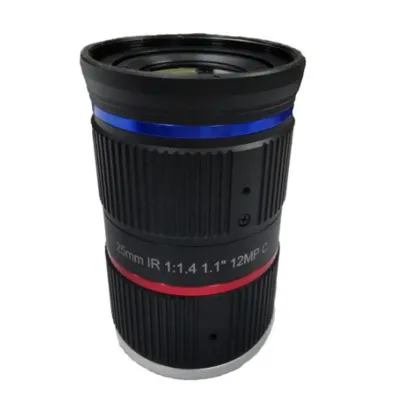 C-M25IR(12MP)-11F14 Road Monitoring Camera with C-Mount 1.1" 25mm 12MP F1.4 IR Correction Lens