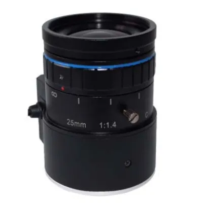 C-mount 1inch F1.4 25mm Lens 8MP CCTV Lens For Traffic Monitoring Camera