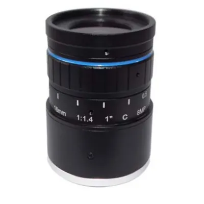 C-mount 1 inch F1.4 16mm focal length Lens 8MP CCTV Lens For Traffic Monitoring Camera