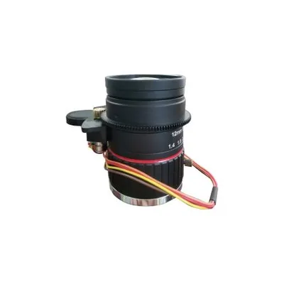 CCTV Lens For law enforcement Camera F1.4 12mm Lens 12MegaPixel C-mount motorized focus