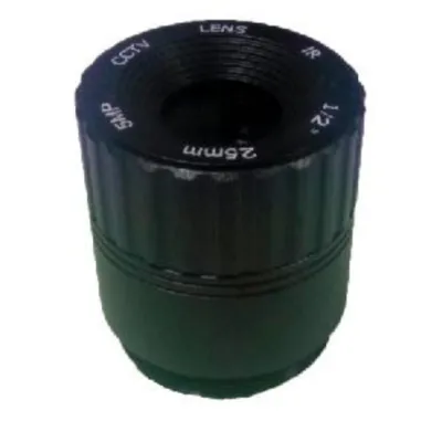 CS-Mount lens with 1/2" format 25MM 5MP F2.4 Lens