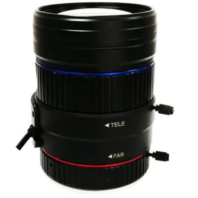 CS-Mount 1" 12-36mm Varifocal Zoom 8MP F1.6 and P Iris IR Correction Lens