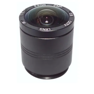 CS-Mount lens with 8.7mm format 3.2MM 12MP F2.0 Lens