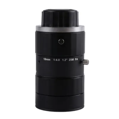 Aperture F4.0 1/1.2" EFL17.51mm Lens for Machine Vision Camera