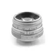 Silver/Black 35mm F1.6 C Mount CCTV Lens for M4/3 MFT CCTV & Adapter Camera Lens