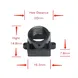 Black 14.5mm height aluminum alloy hole distance 20mm metal m12 lens holder