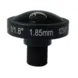 New Product M12*0.5 1.85mm 5.6mm format 12mp F2.0 Ir Correction 185 degree fisheye Cctv Lens