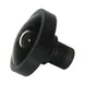 Foctek CCTV Lens M12x0.5 Mount 5.6mm 185 degree and 12MP F2.0 Aperture 1.85mm focal length Fisheye Lens