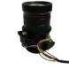 CS-Mount 1/1.7" 11-50mm Motorized Varifocal Zoom 8MP F1.4 and P Iris IR Correction Lens