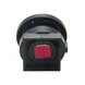 1/3 1/4 waterproof car rearview lens m7/M8/M12 S mount wide angle lens for black camera