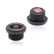 Car rearview camera lens structure 4G2P waterproof 1/4 Fov 190 hd lens