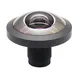 1/2.3 inch cctv camera glass lens 360 degree fisheye lens for projector