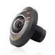 1/2.3 inch cctv camera glass lens 360 degree fisheye lens for projector
