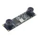 USB 3.0 Dual Lens 1MP 720P Camera Module for VR, Naked Eye 3D, Ranging, 3D Reconstruction and other Vision Applications