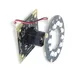 1MP 720P black and white global exposure with light board camera module face recognition camera module