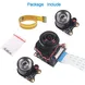 5Mp Raspberry Pi B 4/3/2 Ov5647 Csi Interface 175 Degree Wide Angle Fisheye Lens Night Vision Camera