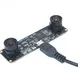 1Mp High Definition 2560*720 Dual Lens 3 Depth OV9327 Sensor synchronous CMOS Camera Module
