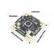 8mp HD IMX179 small cmos usb ip camera module with microphone and Auto focus