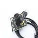 2MP Camera Module 1080P HD USB Face Recognition Built-in Mic,non-distortion Lens Indoor 30 Fps YUY2&MJPGE HBVCAM